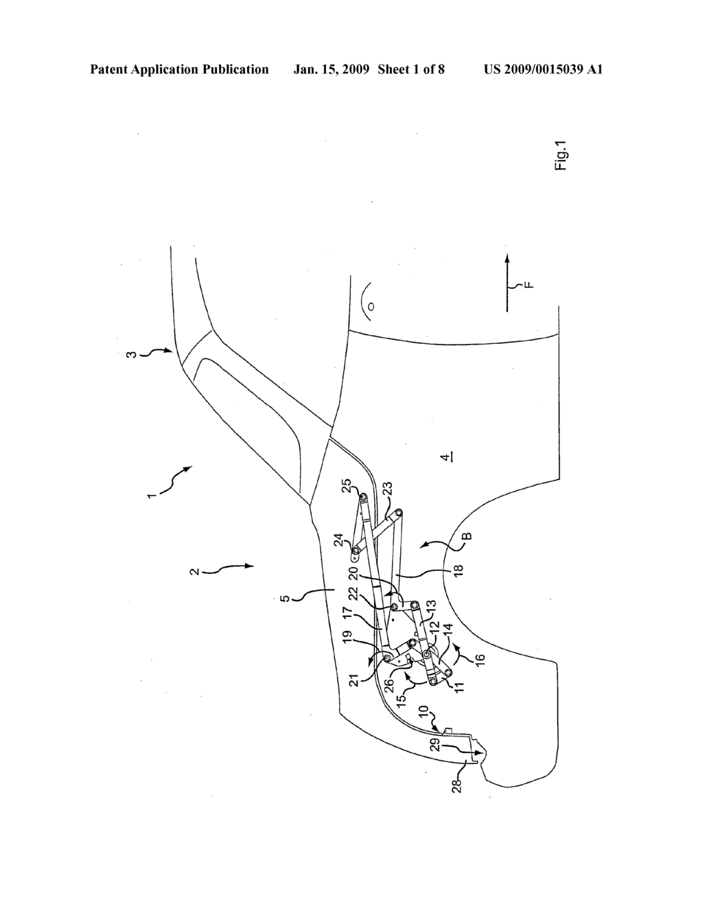 MOTOR VEHICLE WITH A ROOF SECTION WHICH MAY OPEN IN TWO DIRECTIONS - diagram, schematic, and image 02