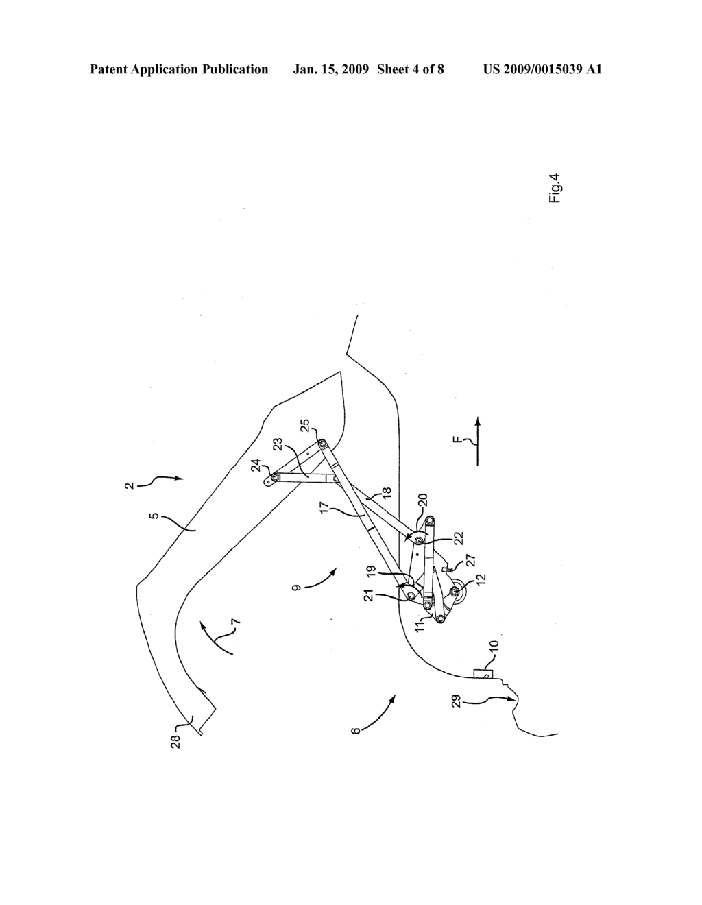 MOTOR VEHICLE WITH A ROOF SECTION WHICH MAY OPEN IN TWO DIRECTIONS - diagram, schematic, and image 05