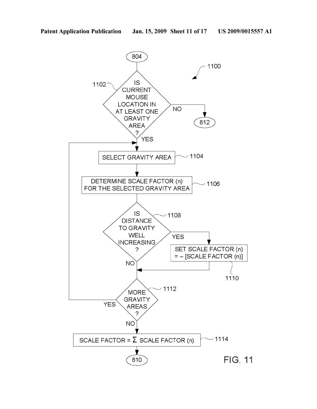 Responsiveness Control Method for Pointing Device Movement With Respect to a Graphical User Interface - diagram, schematic, and image 12