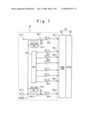 Data driver for display device, test method and probe card for data driver diagram and image