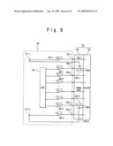 Data driver for display device, test method and probe card for data driver diagram and image