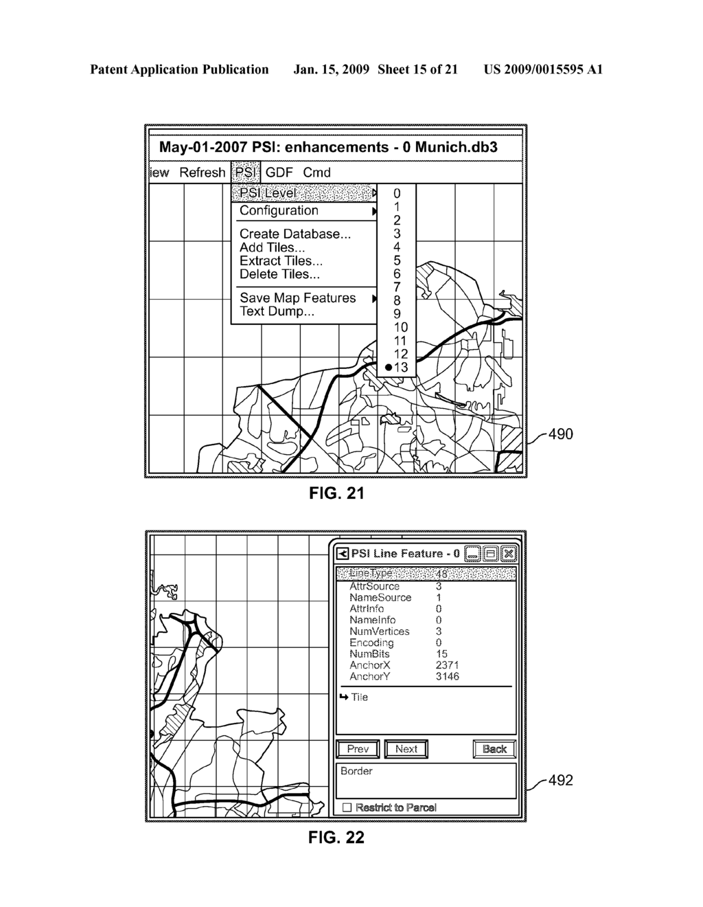 SYSTEM AND METHOD FOR CONVERTING DIGITAL MAP INFORMATION USING DISPLAYABLE MAP INFORMATION AS AN INTERMEDIARY - diagram, schematic, and image 16