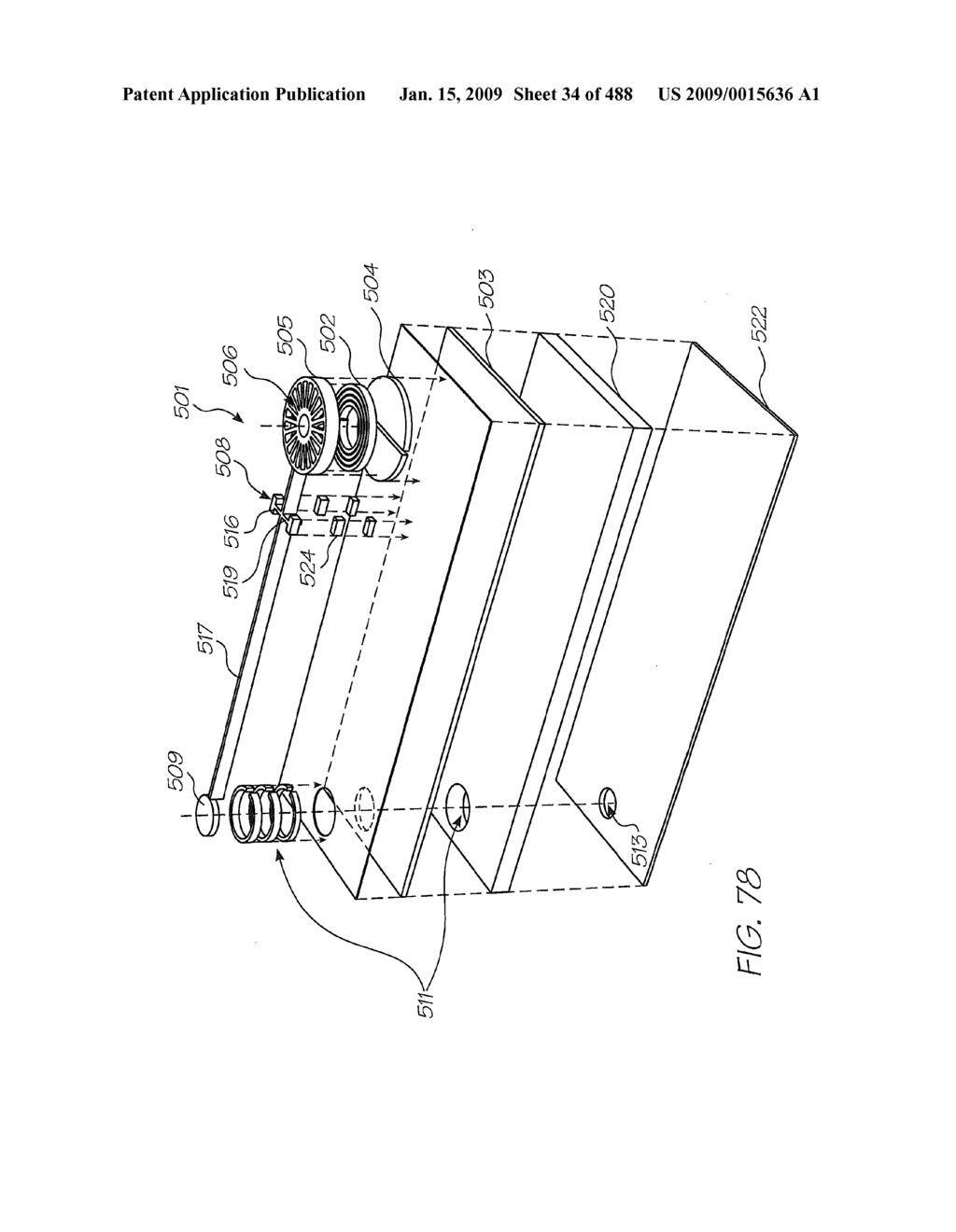 INKJET NOZZLE ARRANGEMENT WITH A STACKED CAPACITIVE ACTUATOR - diagram, schematic, and image 35