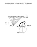 Large scale liquid crystal structures diagram and image