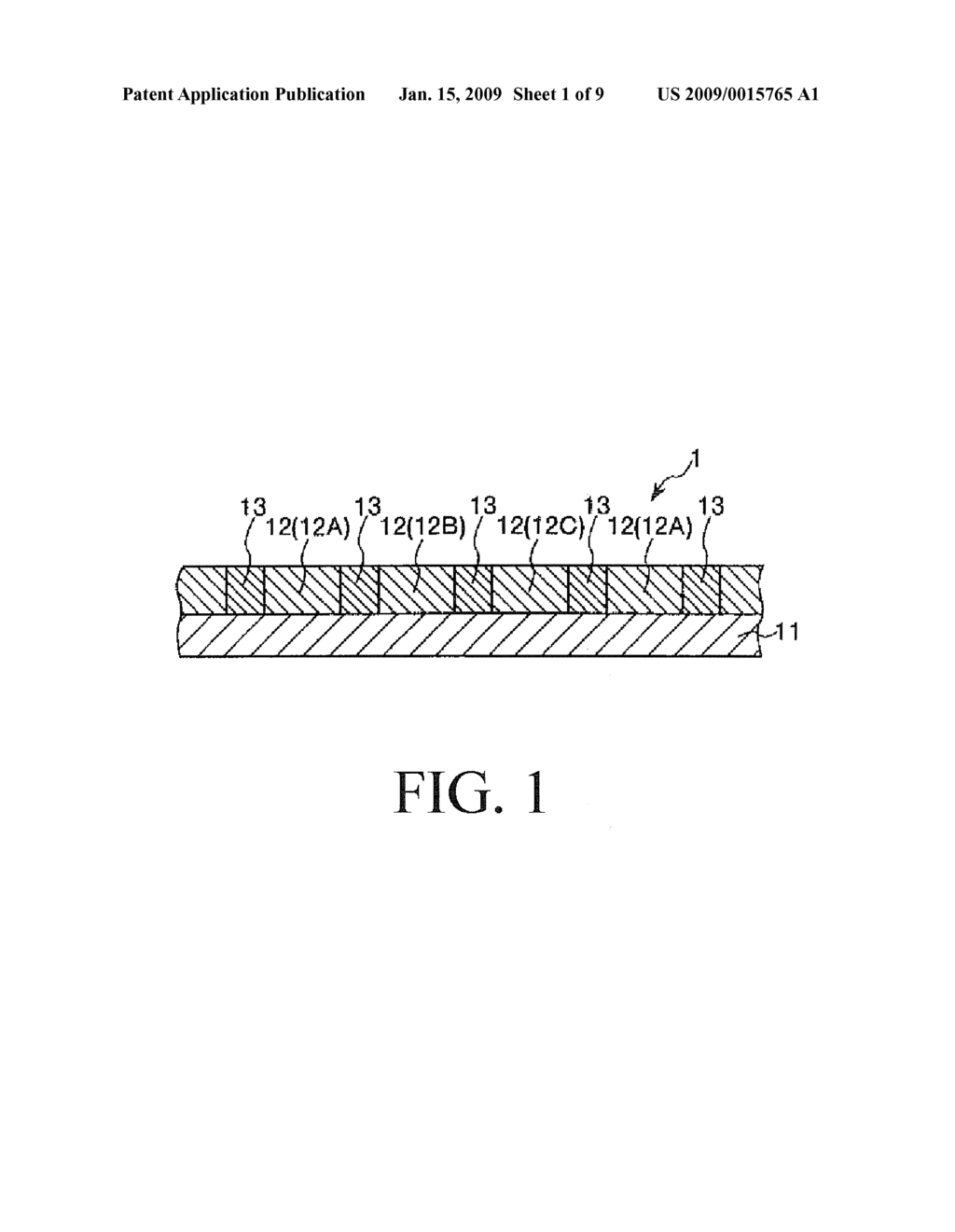 INK FOR USE IN A COLOR FILTER, COLOR FILTER, METHOD OF MANUFACTURING A COLOR FILTER, IMAGE DISPLAY APPARATUS, ELECTRONIC APPARATUS - diagram, schematic, and image 02