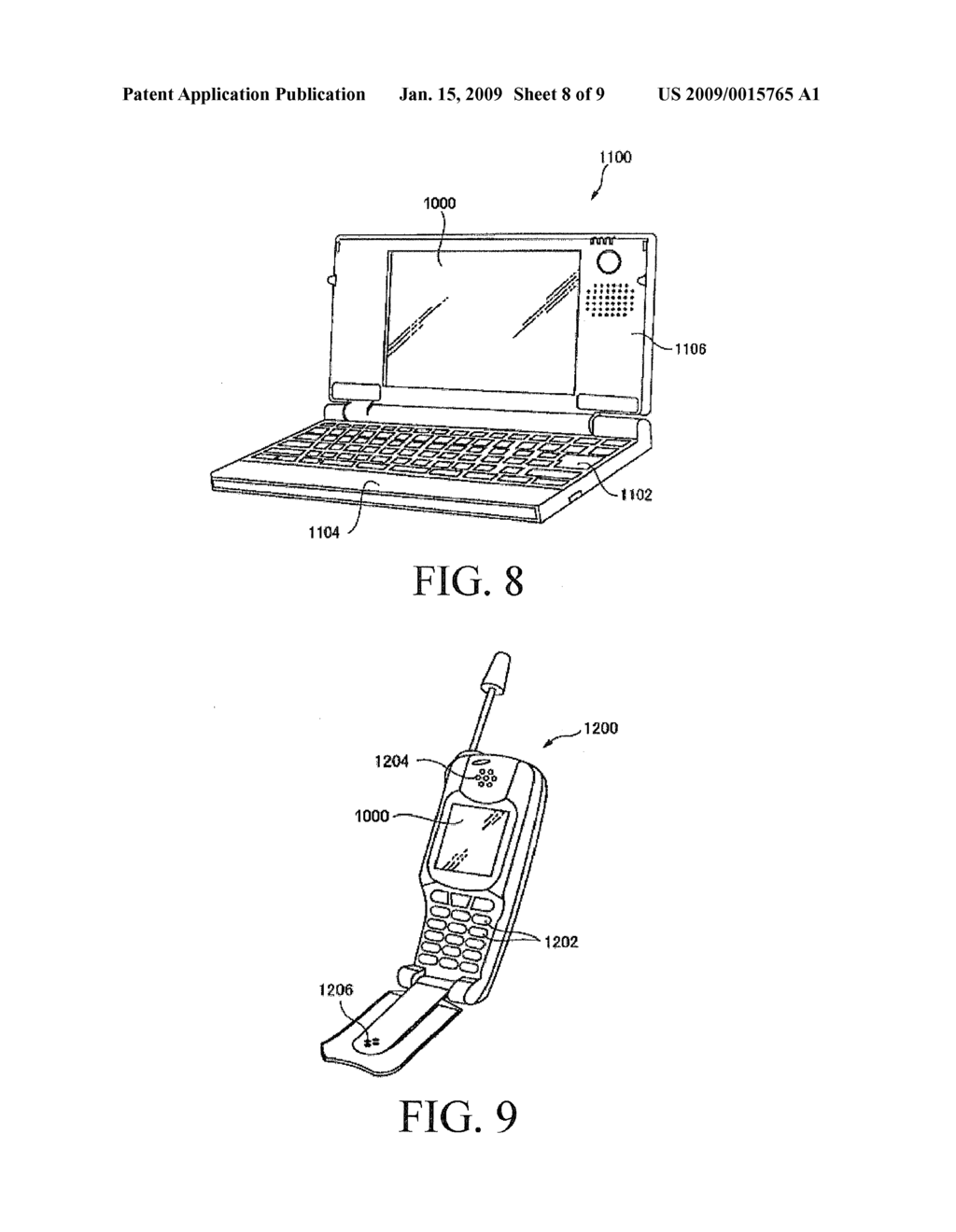 INK FOR USE IN A COLOR FILTER, COLOR FILTER, METHOD OF MANUFACTURING A COLOR FILTER, IMAGE DISPLAY APPARATUS, ELECTRONIC APPARATUS - diagram, schematic, and image 09