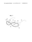 Clip-on sunglasses and method of manufacture thereof diagram and image