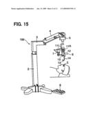 Surgical microscope apparatus diagram and image