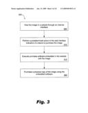 Method and system of vending a physical copy of a digital image diagram and image