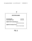 Apparatus and method for document counting and reporting diagram and image