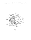 Cooling structure for high voltage electrical parts of hybrid electric vehicle diagram and image