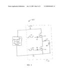 Circuit and system for ultrasonic power regulation diagram and image