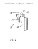 Particulate collector for mixing container diagram and image