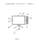 Particulate collector for mixing container diagram and image