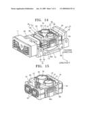 ACTUATOR USED WITH AN OPTICAL PICKUP diagram and image