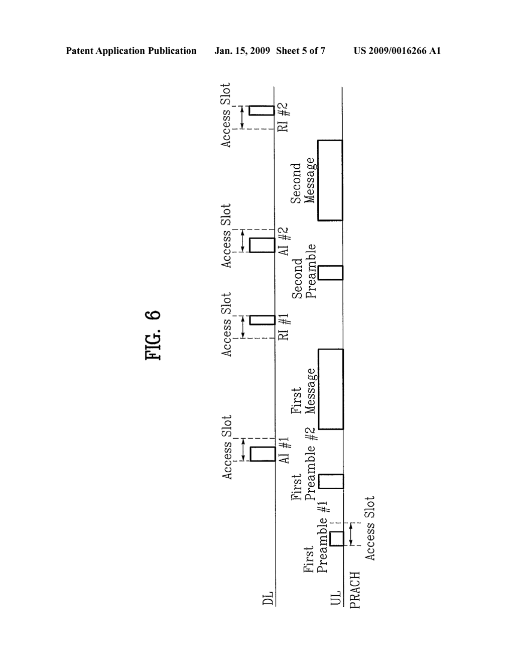 METHOD OF TRANSMITTING AND RECEIVING A MESSAGE VIA AN UPLINK CHANNEL IN A WIRELESS MOBILE COMMUNICATION SYSTEM - diagram, schematic, and image 06