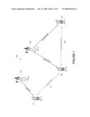 Method and apparatus for reuse of wan infrastructure resources in a wireless peer-to-peer (P2P) network diagram and image