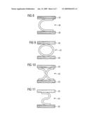 HEARING AID WITH COMPONENT MOUNTED IN THE HOUSING BY A DAMPING CLIP diagram and image