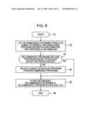 Recording control apparatus and recording system diagram and image