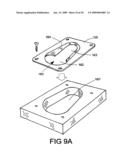 Assembly apparatus for modular components especially for upholstered furniture diagram and image