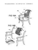 Assembly apparatus for modular components especially for upholstered furniture diagram and image