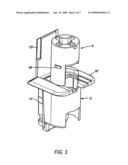 Connecting fitting for plates, particularly for shelves diagram and image
