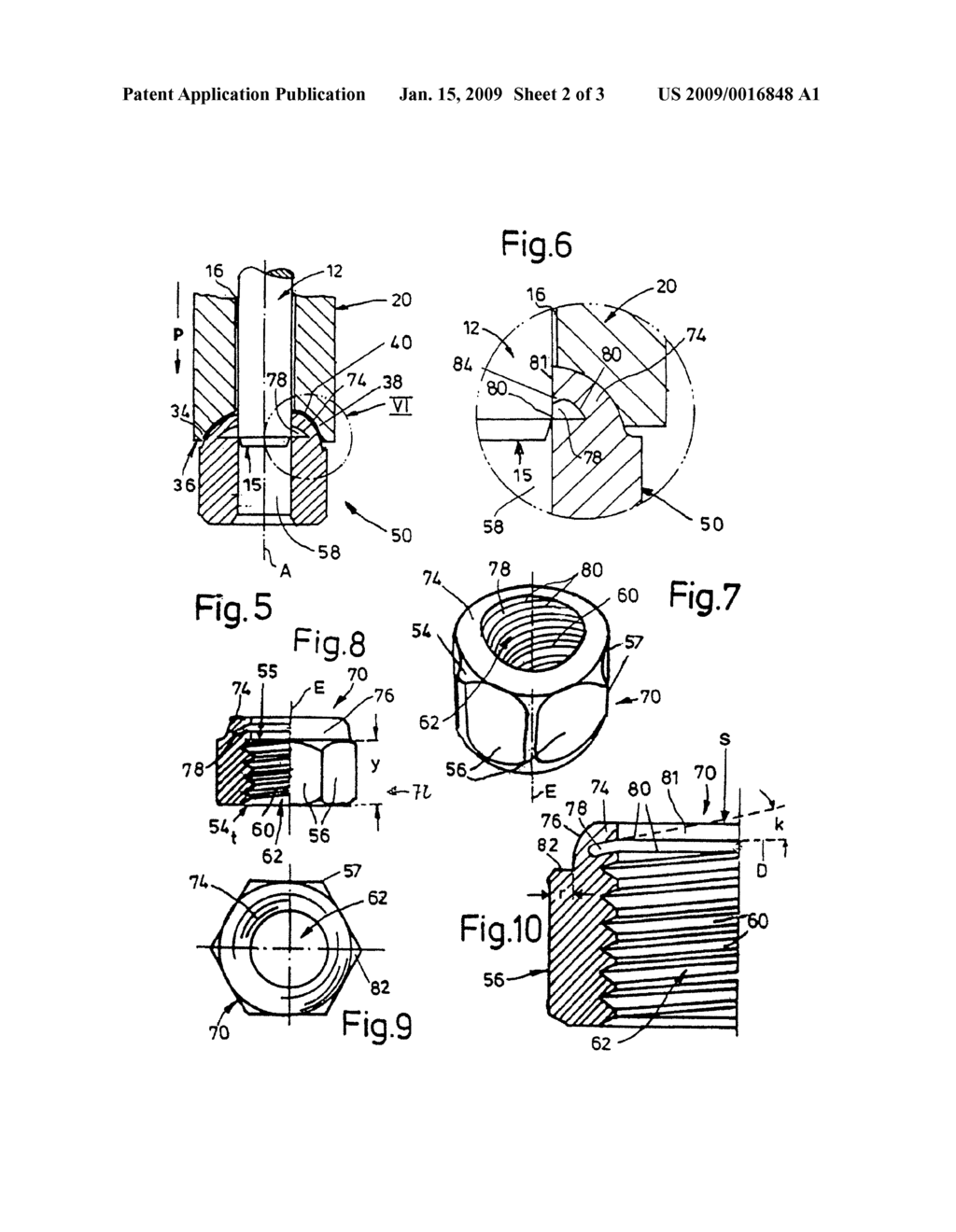 SCREW NUT, METHOD OF PRODUCTION THEREOF AND CORRESPONDING TOOL - diagram, schematic, and image 03