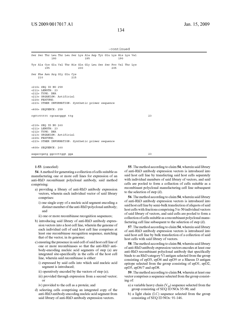 Anti-rhesus d recombinant polyclonal antibody and methods of manufacture - diagram, schematic, and image 157