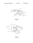 COMPOSITION AND METHOD FOR THE PREVENTION AND RELIEF OF THE SYMPTOMS OF AN INCOMPETENT OR PATULOUS EUSTACHIAN TUBE diagram and image