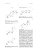 MATERIAL FOR ORGANIC ELECTROLUMINESCENCE DEVICE AND ORGANIC ELECTROLUMINESCENCE DEVICE UTILIZING THE SAME diagram and image