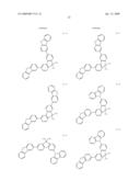 MATERIAL FOR ORGANIC ELECTROLUMINESCENCE DEVICE AND ORGANIC ELECTROLUMINESCENCE DEVICE UTILIZING THE SAME diagram and image