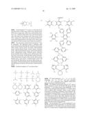 MATERIAL FOR ORGANIC ELECTROLUMINESCENCE DEVICE AND ORGANIC ELECTROLUMINESCENCE DEVICE UTILIZING THE SAME diagram and image