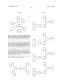 MATERIAL FOR ORGANIC ELECTROLUMINESCENCE DEVICE AND ORGANIC ELECTROLUMINESCENCE DEVICE UTILIZING THE SAME diagram and image