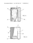 Passive mixing device for staged combustion of gaseous boiler fuels diagram and image