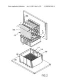 Connector with uniformly arrange ground and signal tail portions diagram and image