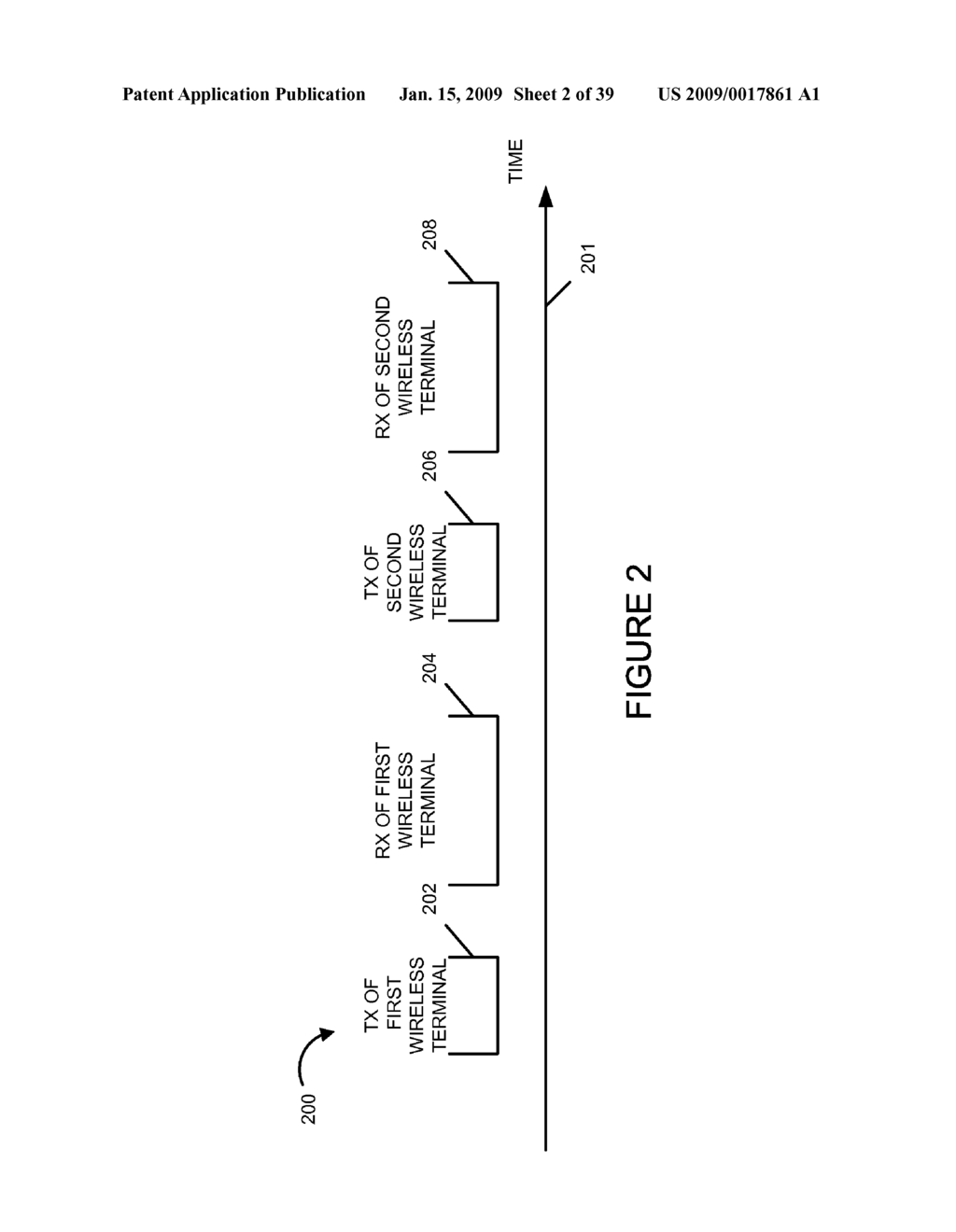 METHOD AND APPARATUS FOR POWER SCALING IN PEER-TO-PEER COMMUNICATIONS - diagram, schematic, and image 03