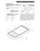 MOBILE TERMINAL HAVING TOUCH INPUT DEVICE diagram and image