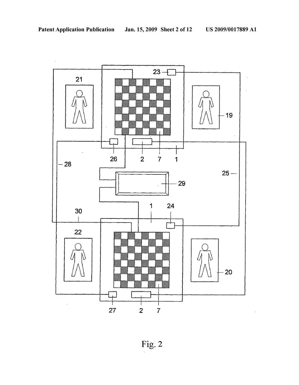 CHESS PLAYING METHOD AND DEVICE FOR CARRYING OUT SAID METHOD - diagram, schematic, and image 03