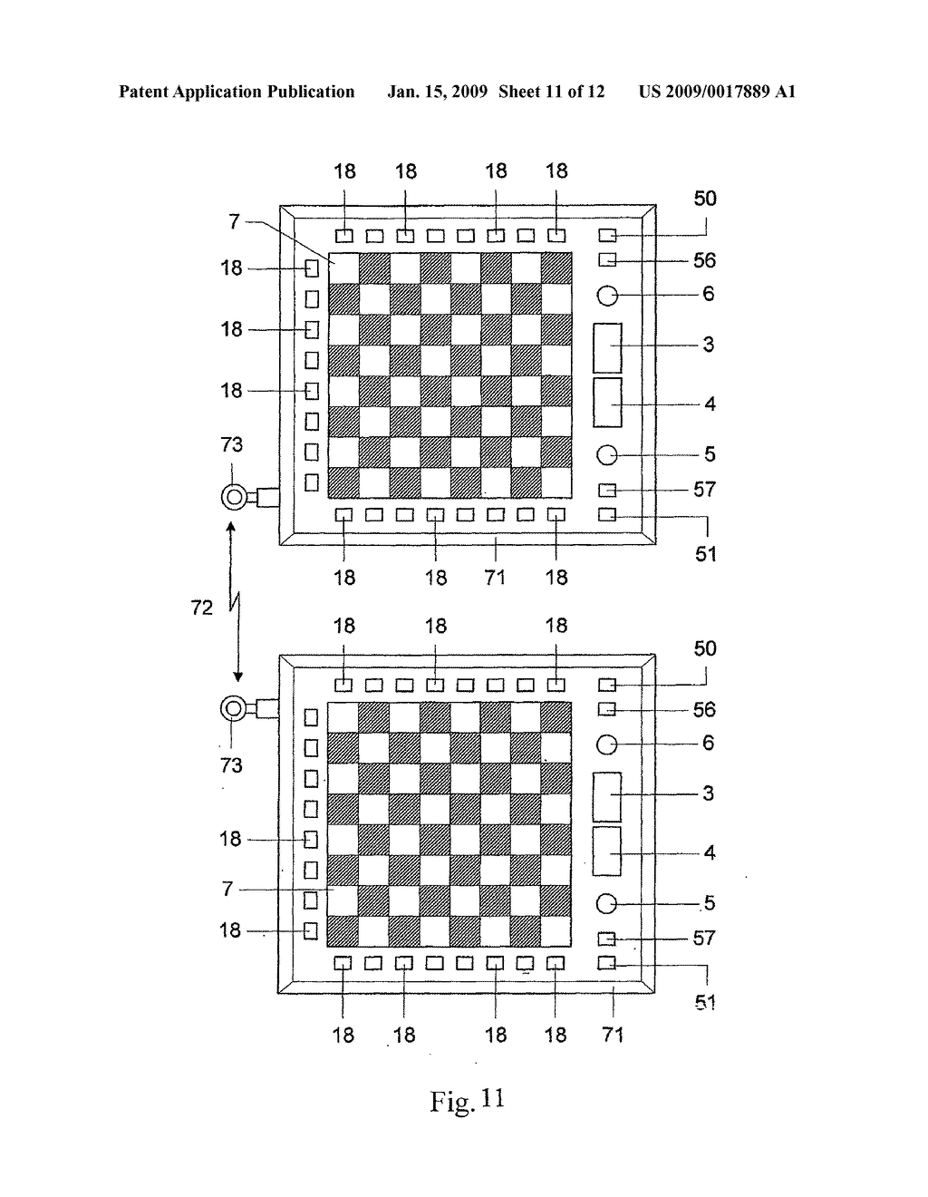 CHESS PLAYING METHOD AND DEVICE FOR CARRYING OUT SAID METHOD - diagram, schematic, and image 12