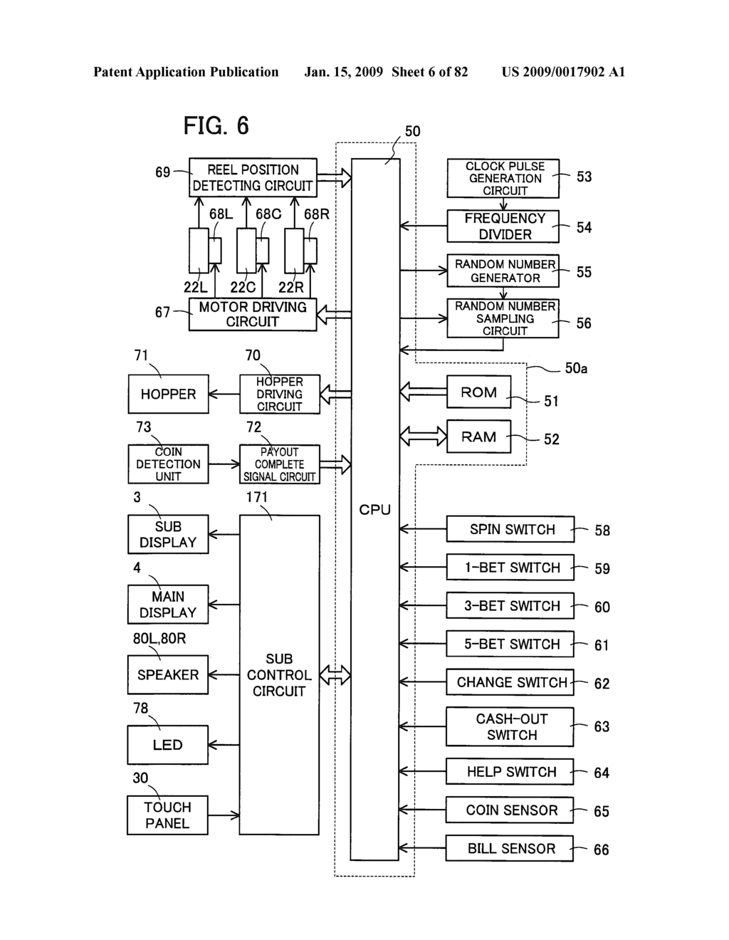 Gaming Machine - diagram, schematic, and image 07