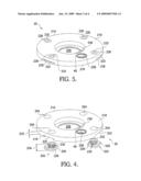 Front cover for a vane-type cam phaser diagram and image