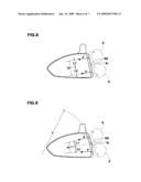 Wood-type golf club head diagram and image