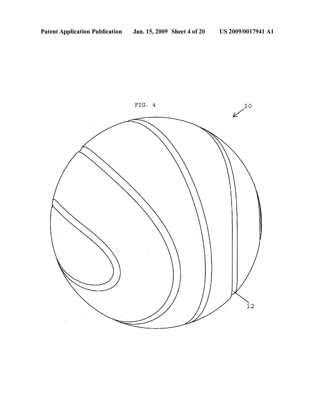 GOLF BALL SURFACE PATTERNS COMPRISING MULTIPLE CHANNELS - diagram, schematic, and image 05