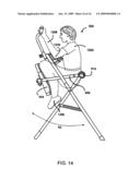 ABDOMINAL EXERCISE MACHINE diagram and image