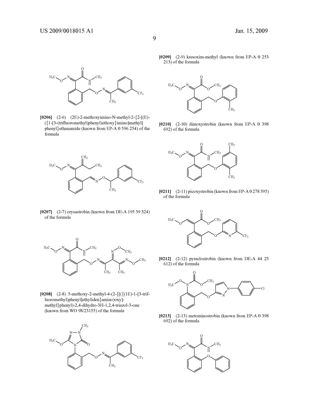 Synergistic Fungicidal Active Combinations - diagram, schematic, and image 10