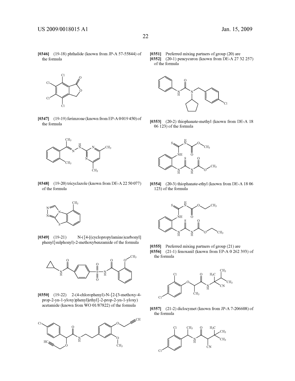 Synergistic Fungicidal Active Combinations - diagram, schematic, and image 23