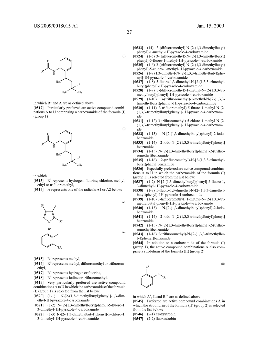 Synergistic Fungicidal Active Combinations - diagram, schematic, and image 28