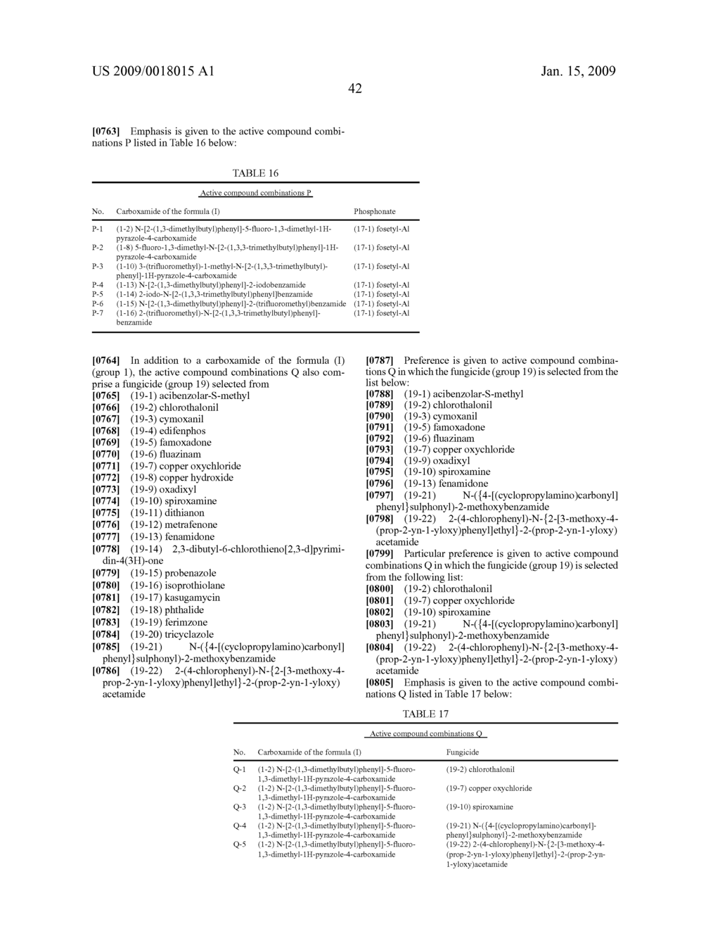 Synergistic Fungicidal Active Combinations - diagram, schematic, and image 43