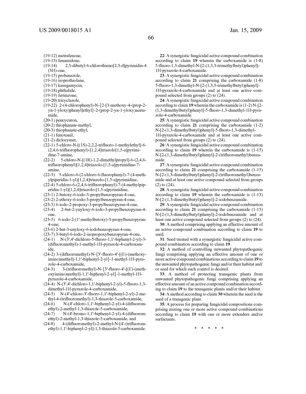 Synergistic Fungicidal Active Combinations - diagram, schematic, and image 67