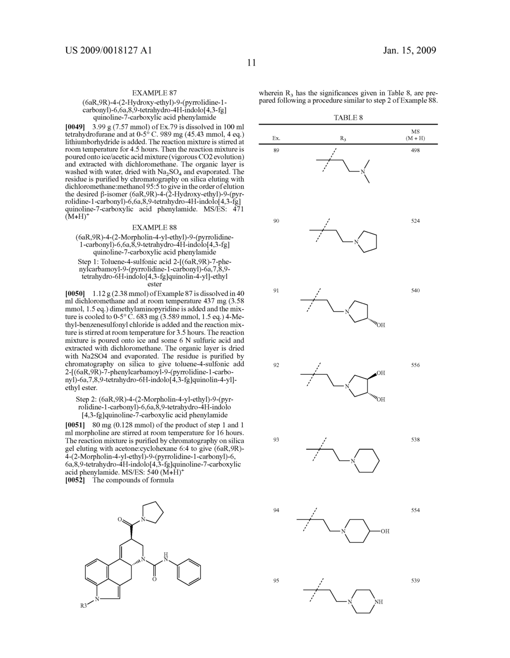 Ergoline Derivatives - diagram, schematic, and image 12